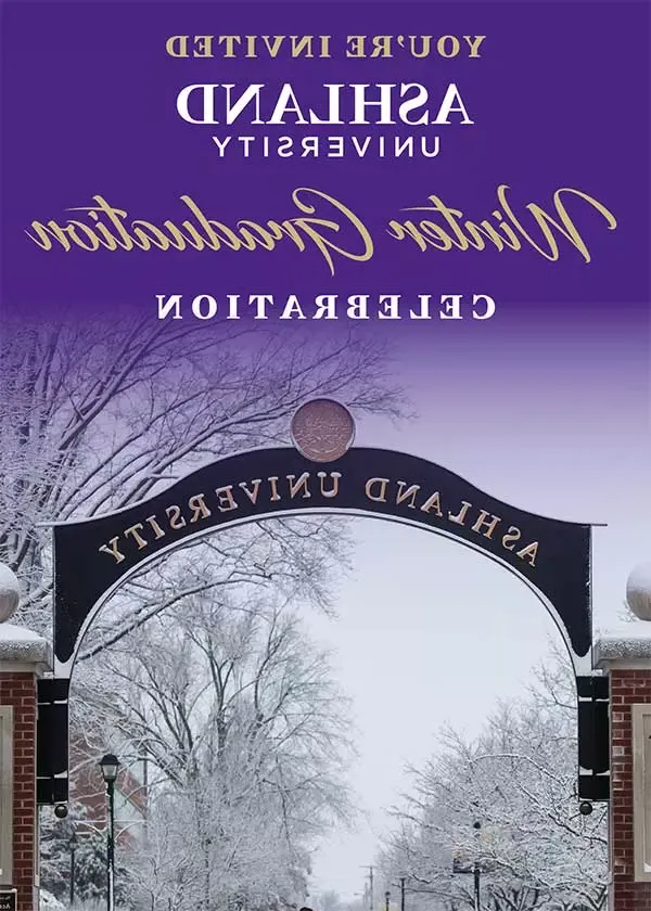 Winter Graduation Celebration Invitation